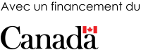 Avec un financement du gouvernement du Canada logo